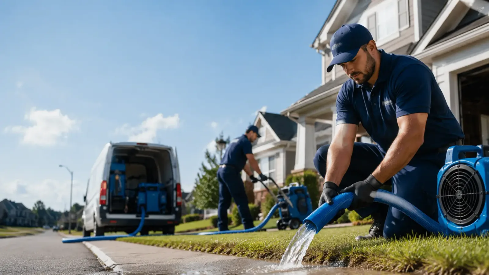 Flood Damage Restoration in Jeddo, MI